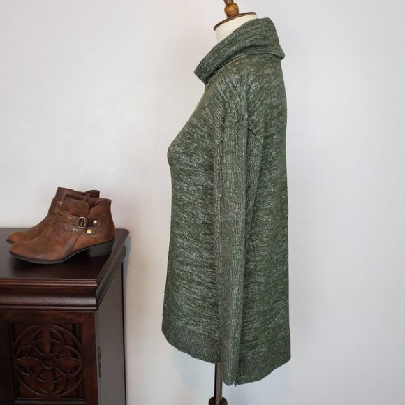 Sonoma Soft & Cozy Relaxed Turtle Neck Tunic Knit Top Size SP - Picture 5 of 8